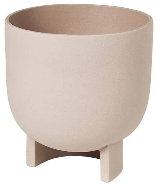 KRISTINA DAM STUDIO Serene urtepotte, L - sand terrakotta